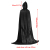 Black Gold Velvet Grim Reaper Cloak 1.95m