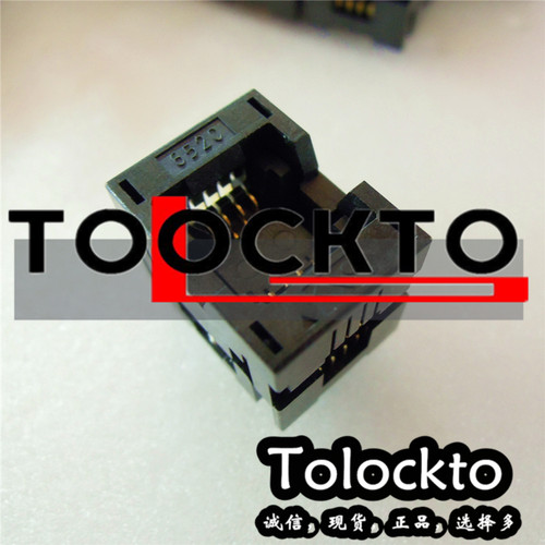 宽体SOP8测试座1.27mm烧录座