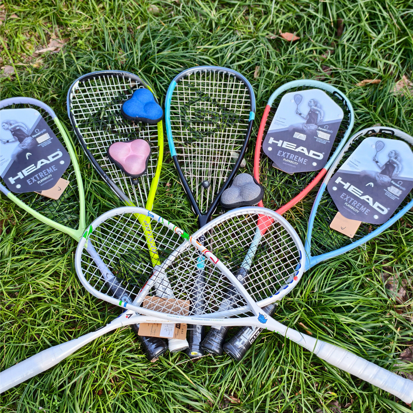 壁球拍专业级110g轻量新手男女初学者全碳素超轻白色粉色超美壁拍