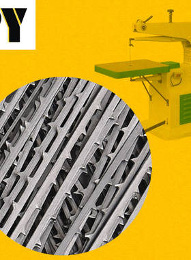 木工多功能拉花锯条拉花机线锯条钢丝锯条木工雕花310mm曲线锯条