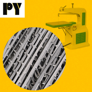 木工多功能拉花锯条拉花机线锯条钢丝锯条木工雕花310mm曲线锯条