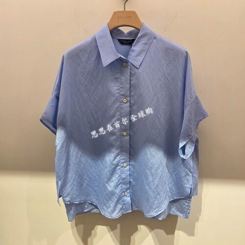 韩国代购 IZZAT BABA 26秋 衬衫 BS6-A0-BLP01