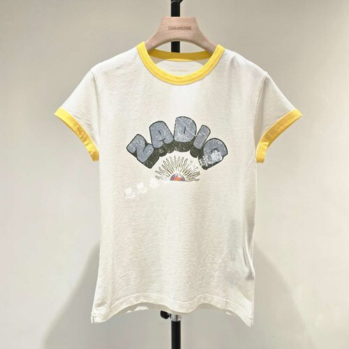 韩国代购 ZADIG&VOLTAIRE 26秋 T恤 ZE6FFCTTE018