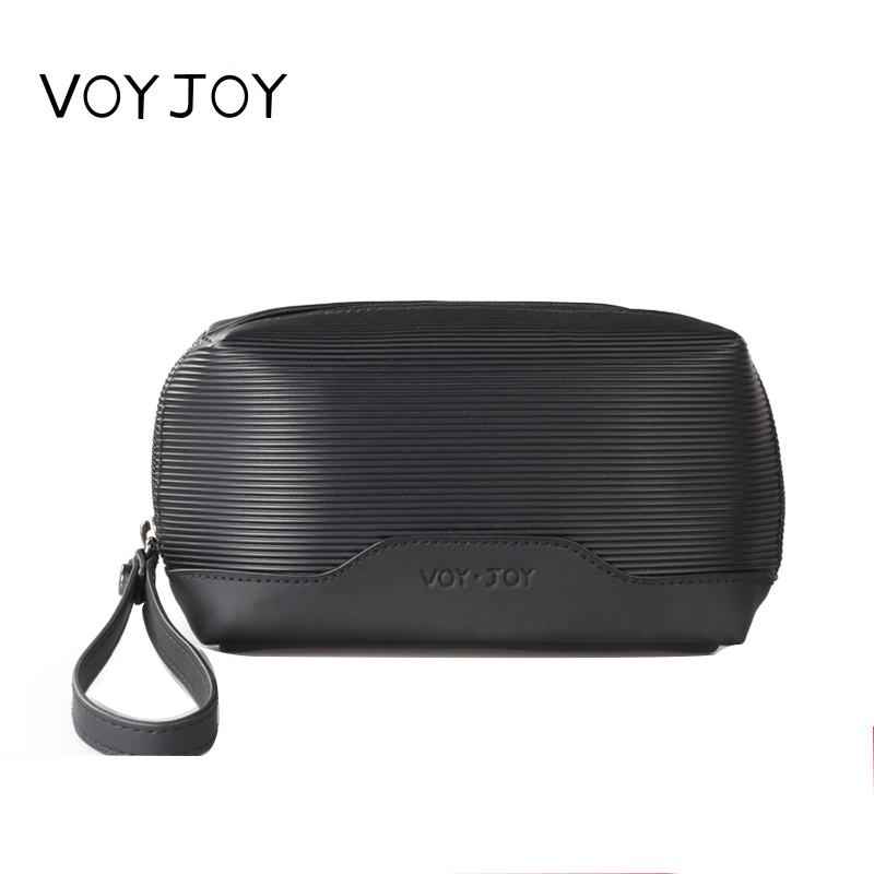 VOYJOY男士便携数据线移动电源耳手机功能收纳洗漱包商务旅行出差