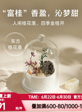 爱慕纽格芙金桂香逢陶瓷晶石香薰NG60136