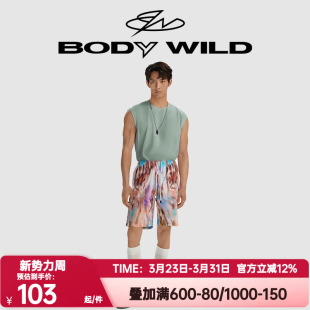 爱慕宝迪威德正品夏季男士花色五分裤沙滩裤纯棉家居裤ZBN42GF2A