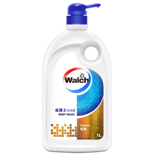 夏季 保湿 冲量款 氨基酸经典 沐浴乳洗澡液 威露士沐浴露1L大桶装