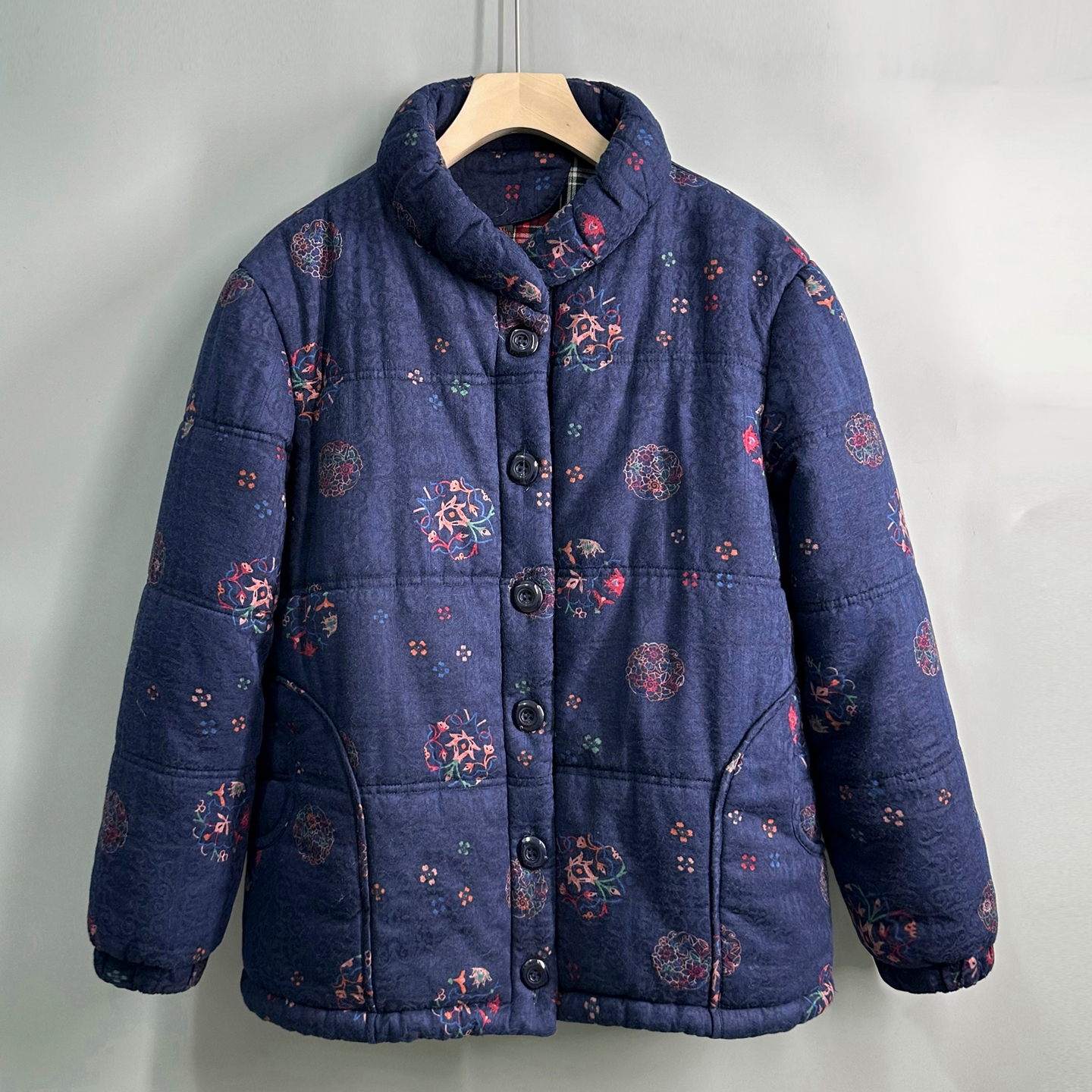 中老年纯棉大码冬季加厚妈妈棉袄