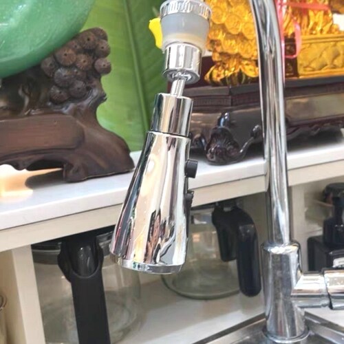 洗菜盆水槽水嘴起泡器万能水龙头延伸器花洒外接防溅接头厨房加长