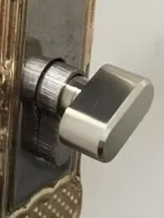 大葫芦单开防盗门锁芯 65/70/75/80/85/90/100/110mm中心防火门锁