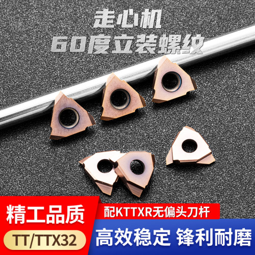 走心机立装螺纹刀片TTX32R/TT32R