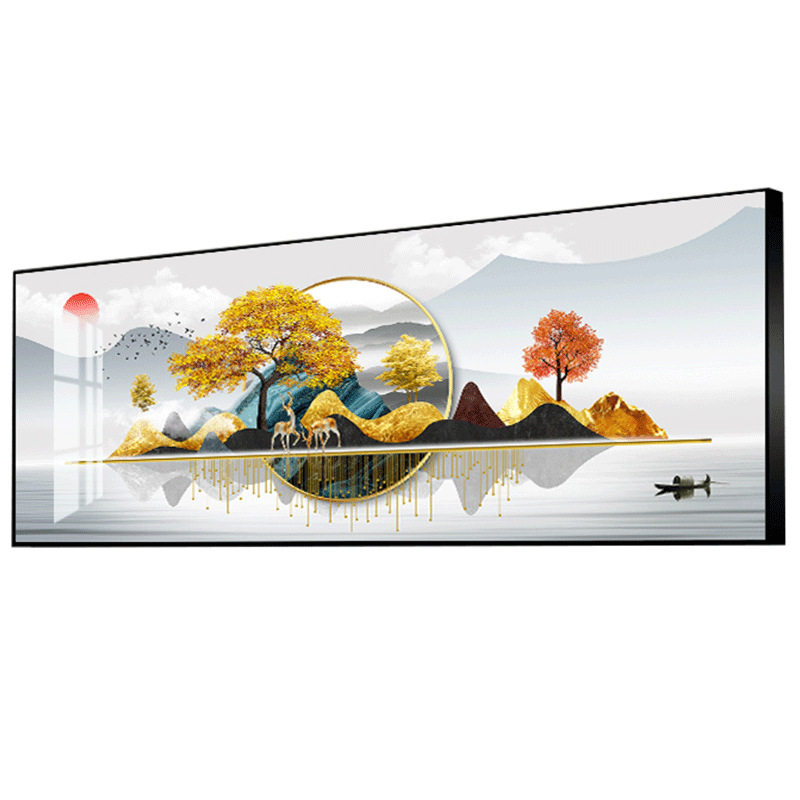 钻石绣2024年新款满钻客厅大幅山水风景钻石秀十字绣点钻砖石画套,居家布艺,钻石绣,淘宝优惠券,粉丝福利购,淘宝优惠卷