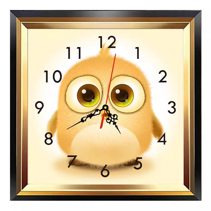 钻石绣2024年新款满钻5D钟表十字绣小幅小件客厅餐厅猫头鹰卧室,居家布艺,钻石绣,淘宝优惠券,粉丝福利购,淘宝优惠卷