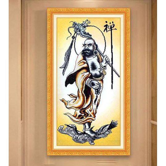 钻石绣2024年新款满钻佛客厅禅点钻十字绣禅意5D件,居家布艺,钻石绣,淘宝优惠券,粉丝福利购,淘宝优惠卷