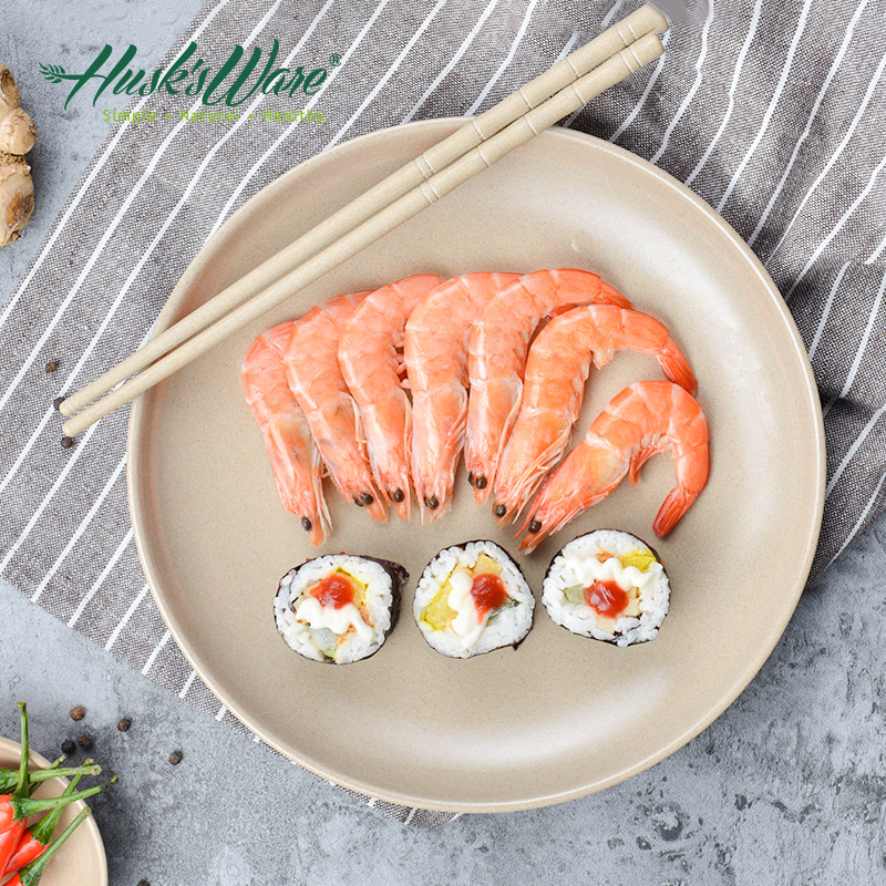 壳氏唯碟子稻谷壳抗菌防霉