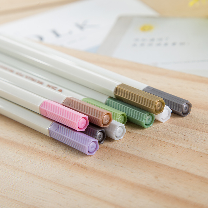 正品STA斯塔6551水性油漆笔金银笔签名笔diy彩色笔插画手帐笔