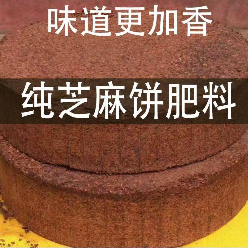 芝麻油渣有机肥种花种菜瓜果肥喂牛羊喂猪鸡压榨芝麻饼渣钓鱼打窝