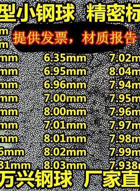包邮标准小钢珠微型钢珠1mm1.2mm1.5mm2.5mm2.381mm2.2mm2mm钢珠