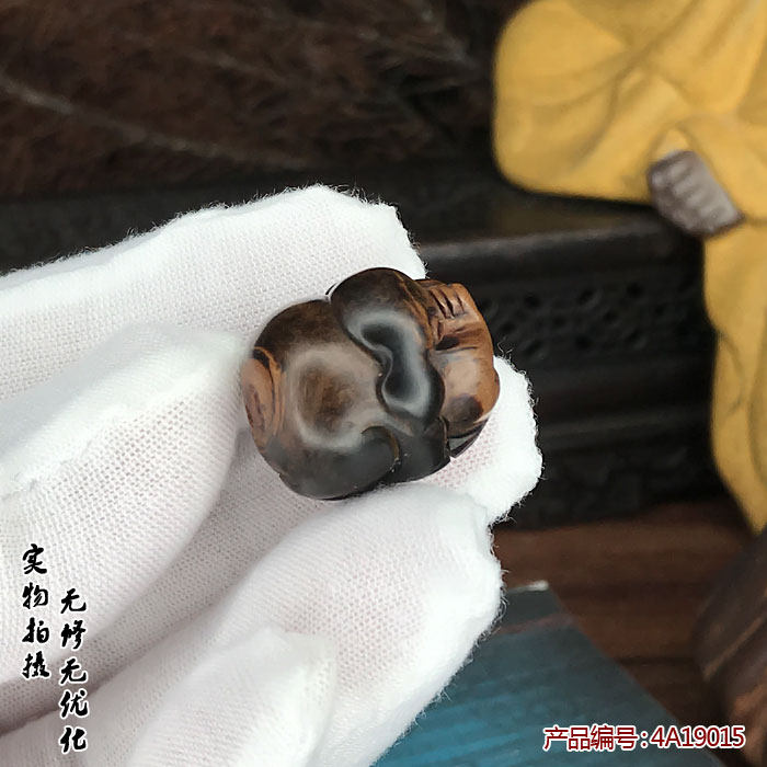 海柳文玩手串首饰配饰念珠佛珠多宝塔头珠串龙头佛塔配搭福猪包邮
