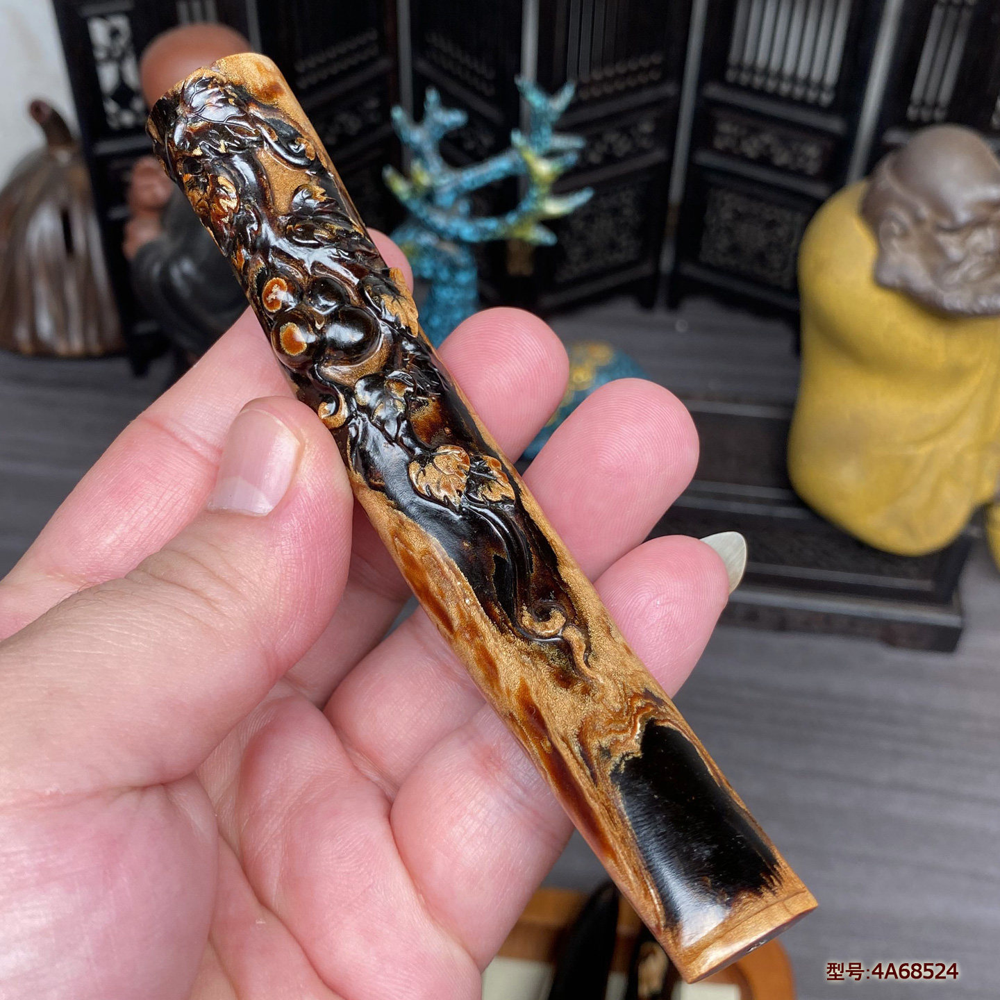 天然保真海柳烟嘴葫芦