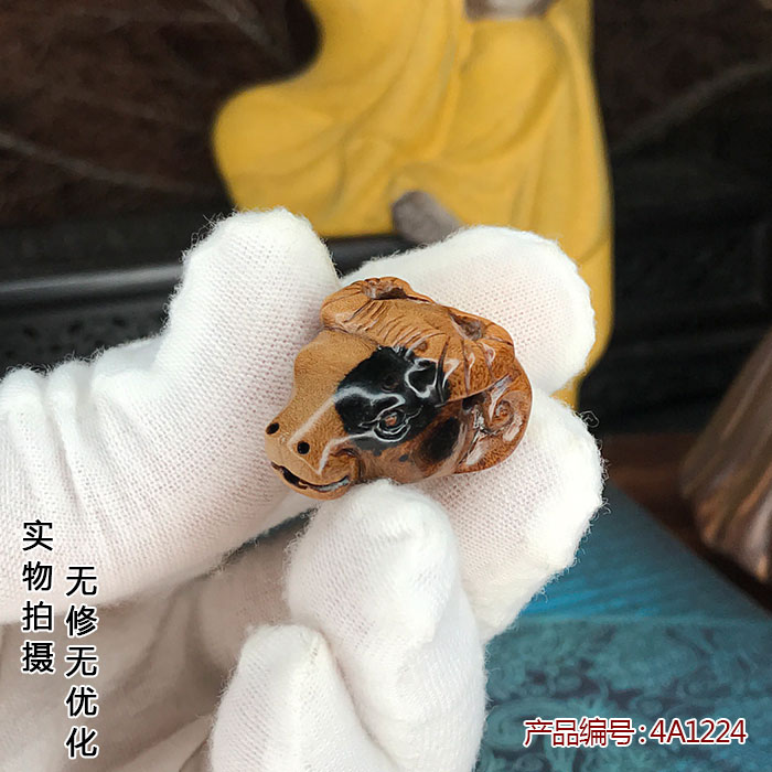 神木阁海柳文玩手串配饰念珠佛珠多宝十二生肖三通佛塔配搭包邮