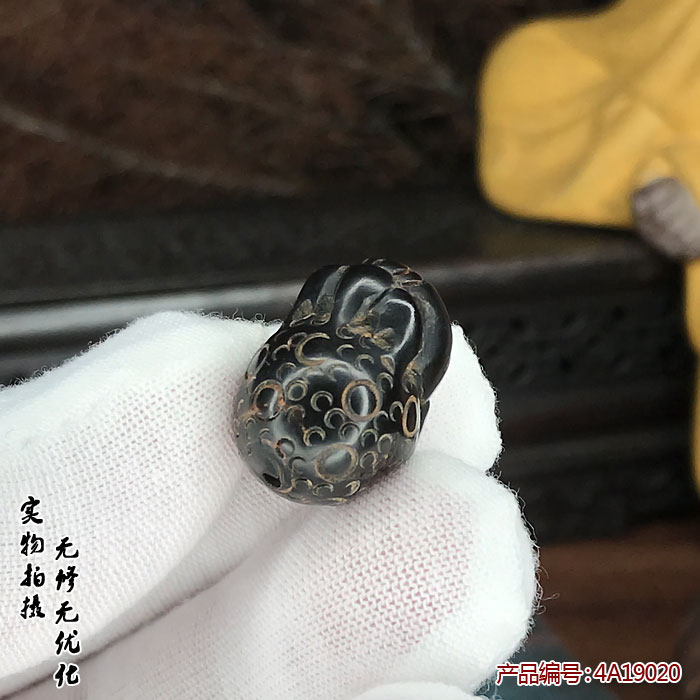 海柳文玩手串首饰配饰念珠佛珠多宝塔头珠串龙头佛塔配搭蟾蜍包邮