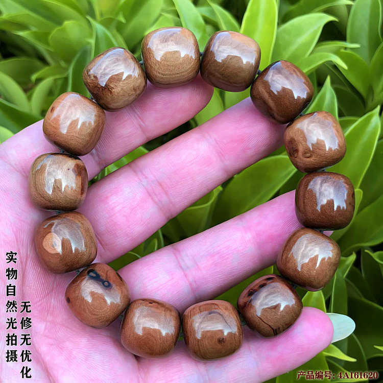 天然海柳手串男女情侣16x16mm