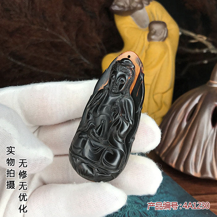 天然黑珊瑚海柳文玩多宝佛珠念珠多宝搭配饰珠串观世音菩萨包邮