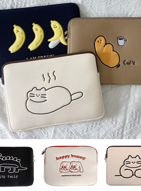 笔记本电脑包适用苹果macbookair13.3内胆包华为14.2保护套pro13.6联想小新14华硕戴尔惠普15.6寸Mac16收纳袋
