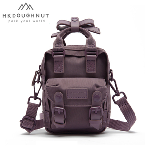 NX DOUGHNUT Tiny正版甜甜圈斜挎包蝴蝶结少女小包日韩百搭单肩包