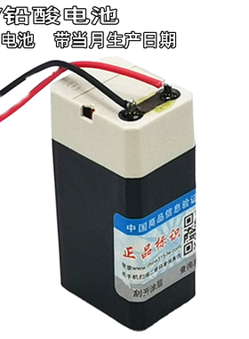 4V可充电铅酸蓄电池 LED台灯手电筒头灯电蚊拍剃须刀小风扇电池