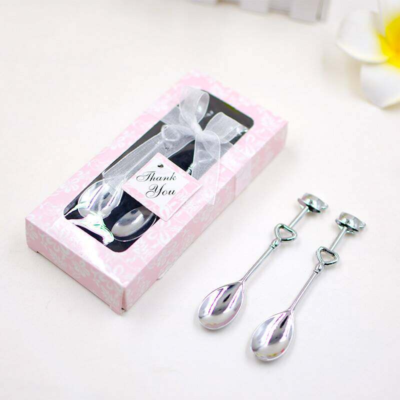 厂家批發婚庆回礼伴手礼创意礼情侣套装咖啡勺实用精美礼物商务