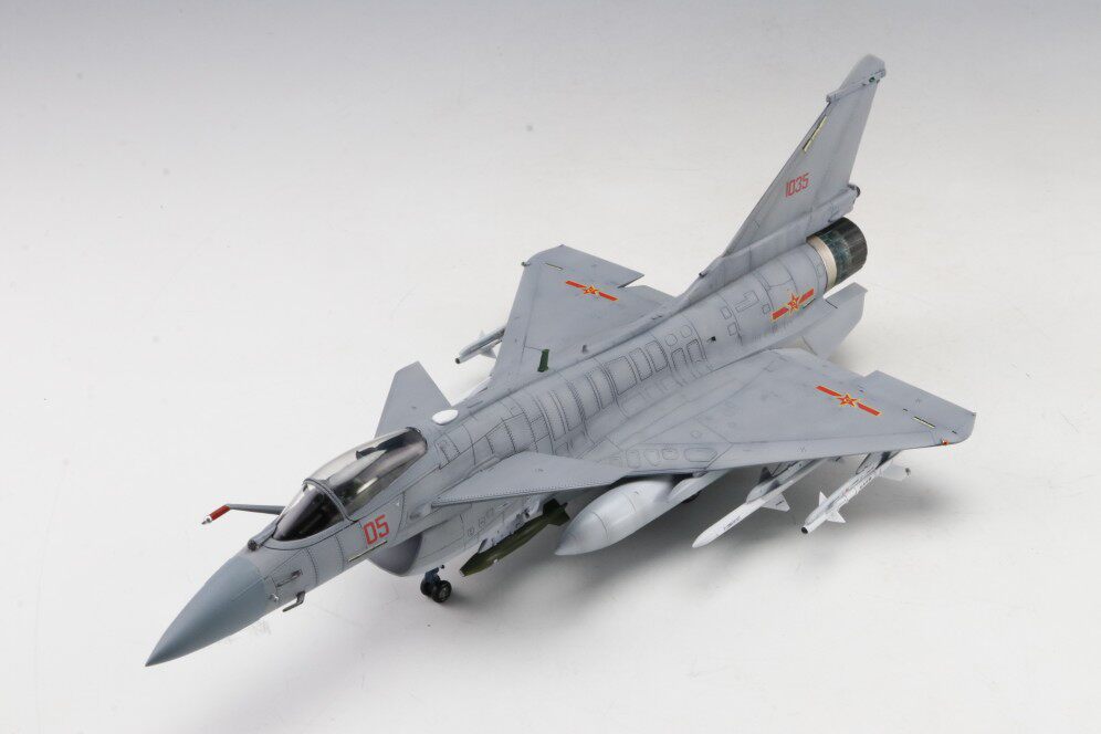 【模匠】1/72 小号手 01651 中国歼-10b战斗机 成品代工