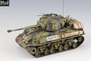 7302 72美国M4A3E8 谢尔曼坦克 威龙 成品代工 模匠