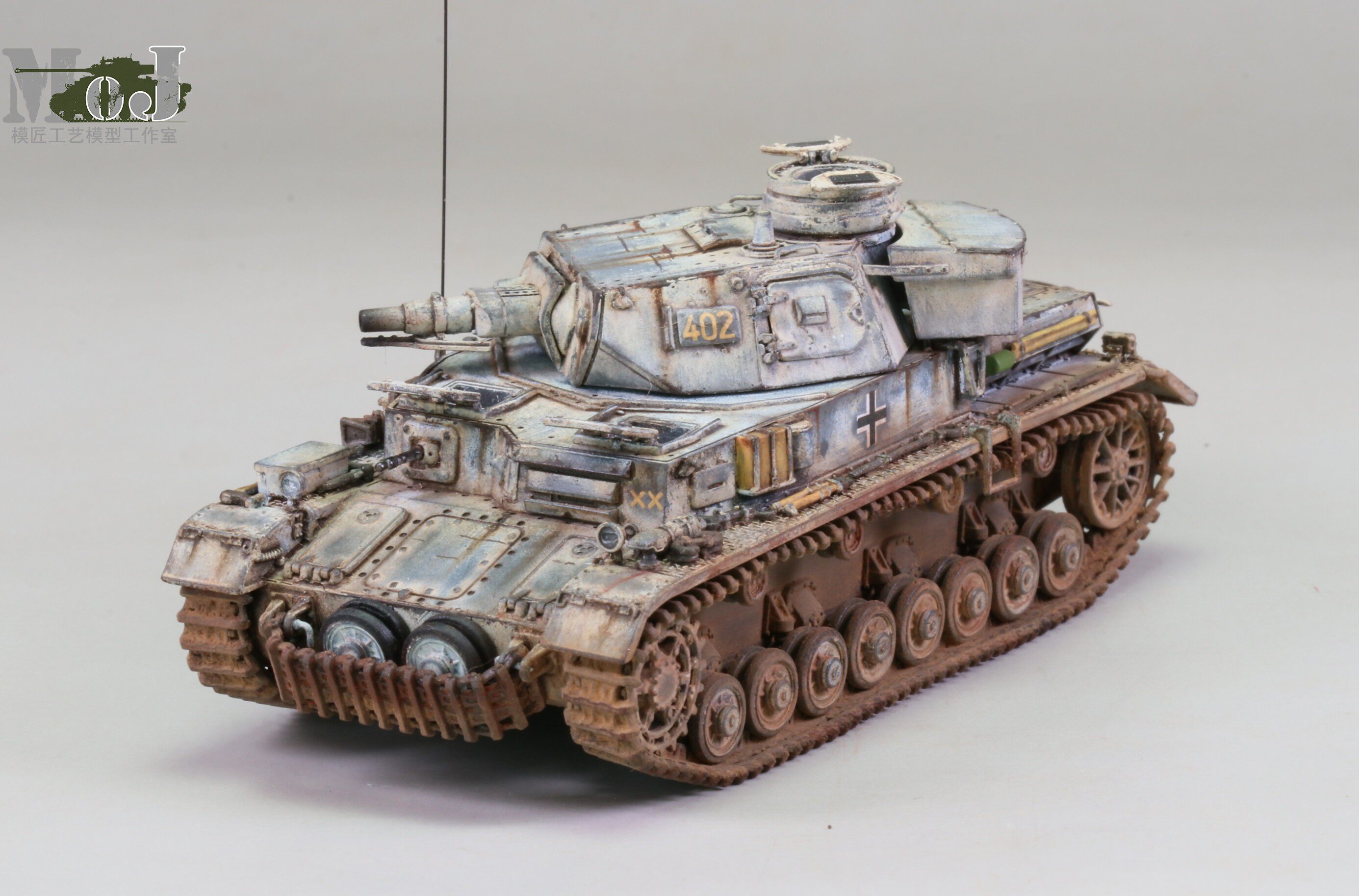 【模匠】星传1/72德军四号坦克d型 成品代工