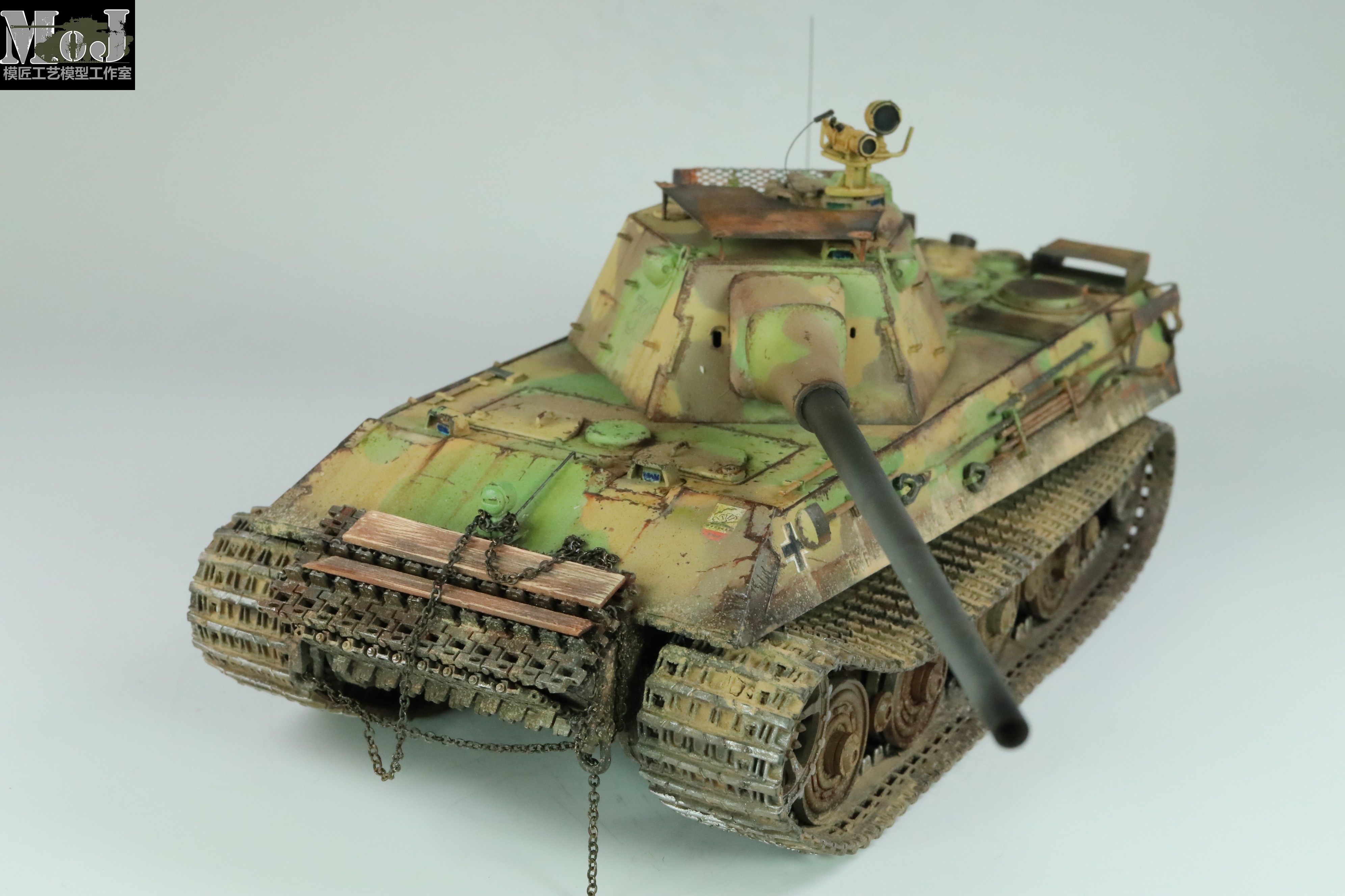 【模匠】1/35小号手 01536 德国 e-50 计划战车 成品代工