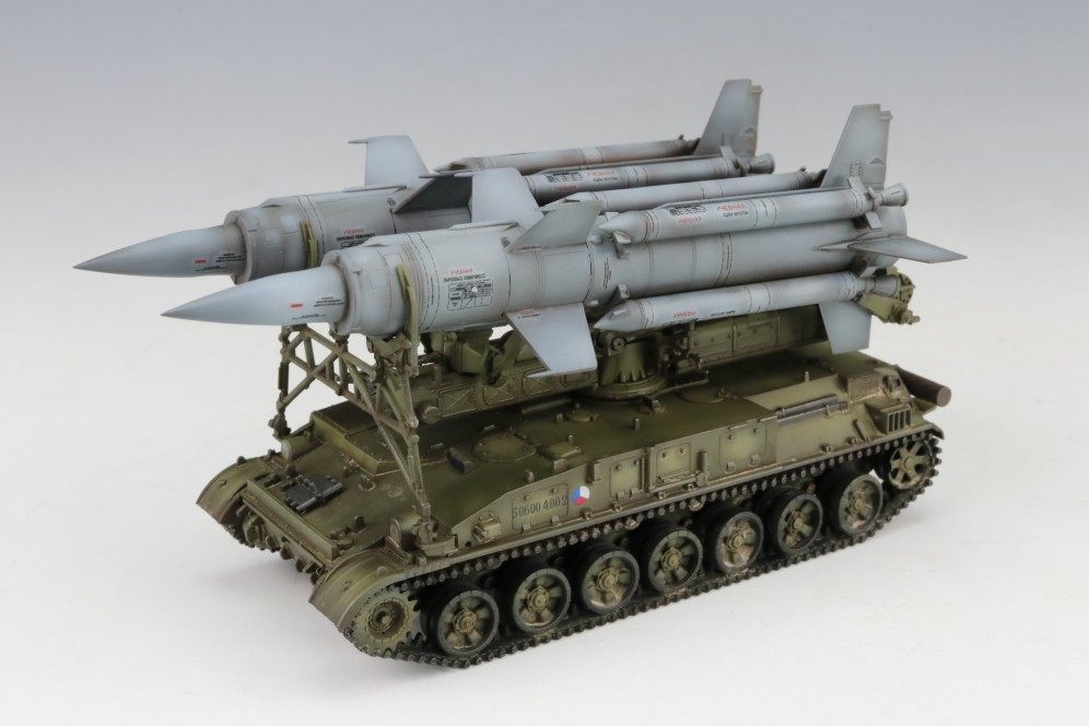 【模匠】1/72号手 07178 苏联2k11a萨姆-4防空导弹发射车成品代工