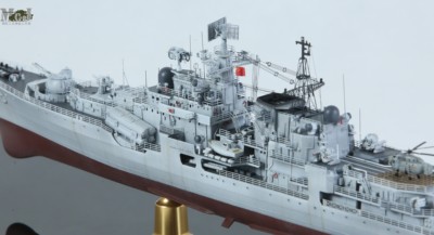 【模匠】小号手1/350中国138泰州号导弹驱逐舰04541 成品代工