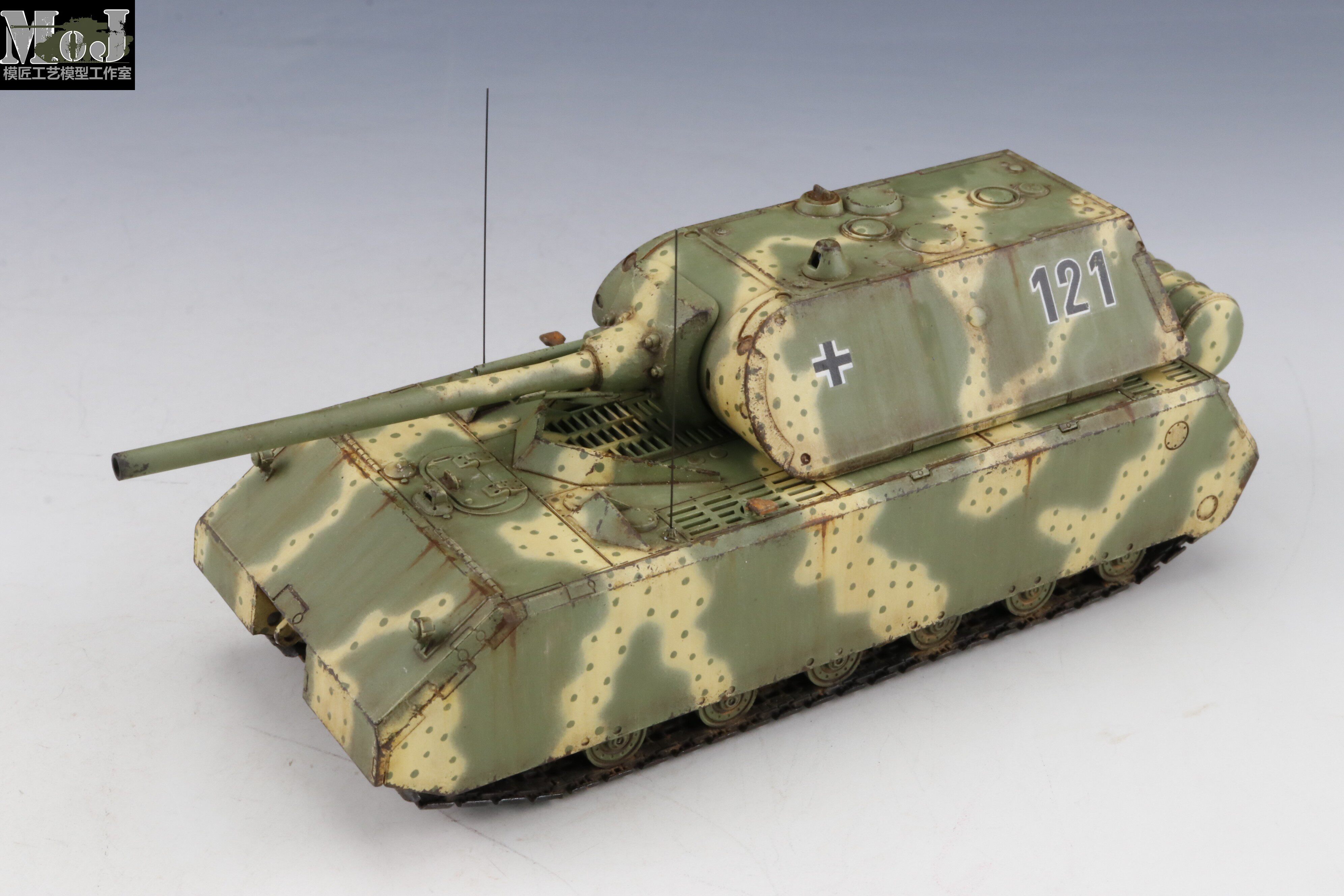 【模匠】1/72黄蜂720001 德国鼠式重型坦克 成品代工