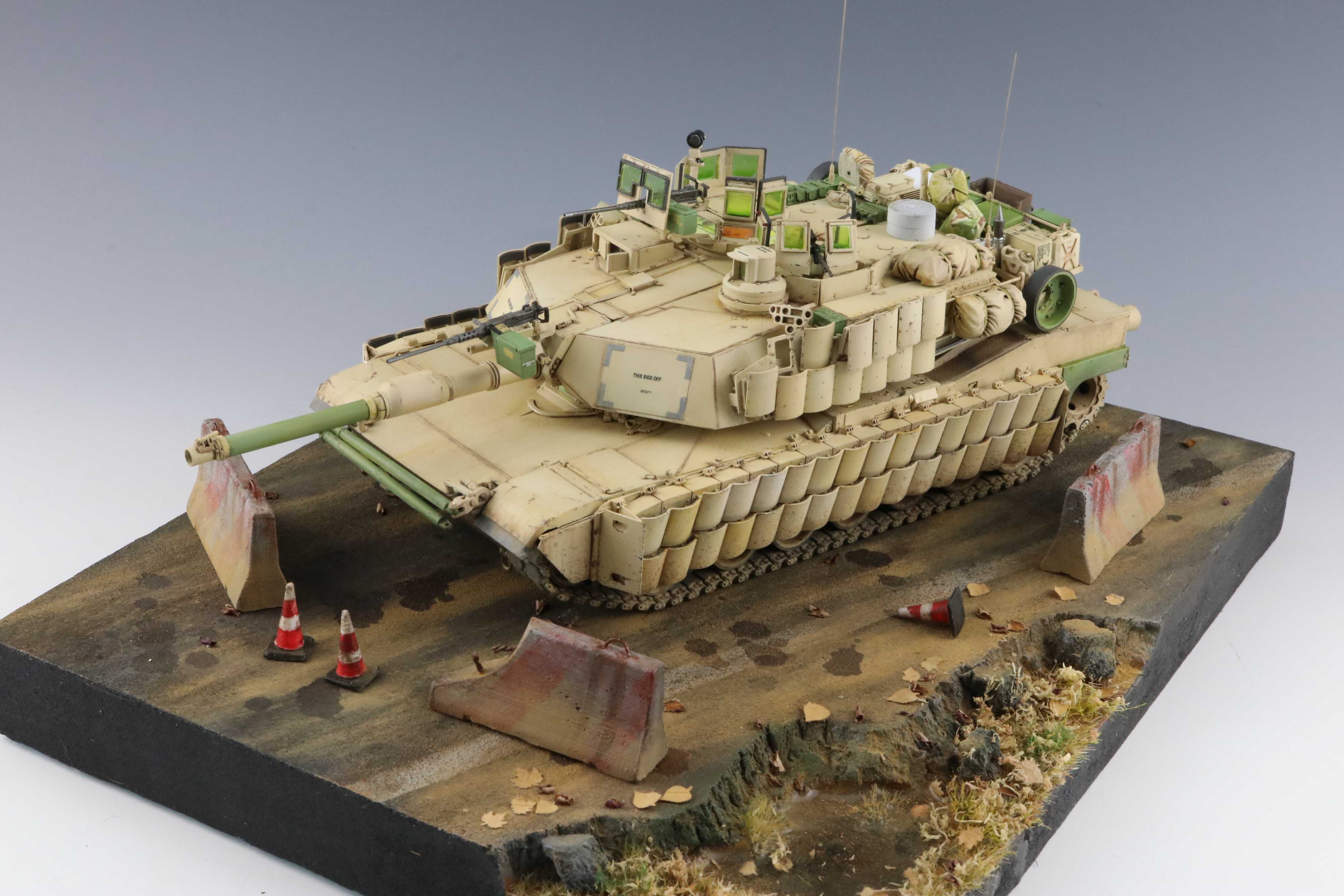 【模匠】麦田5026 1/35美国M1A2 TUSK I/TUSK II 2in1全内构 代工