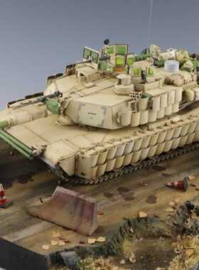 【模匠】麦田5026 1/35美国M1A2 TUSK I/TUSK II 2in1全内构 代工