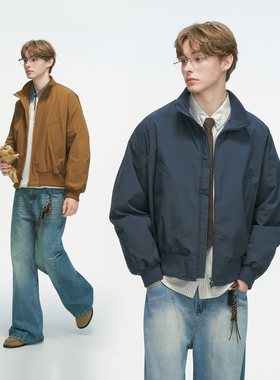 Dream made 90白鸭绒立领羽绒服男冬季加厚保暖防风情侣飞行外套