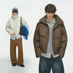 PU皮棉衣男冬季 Dream 立领短款 美式 加厚面包服保暖棉服外套 made