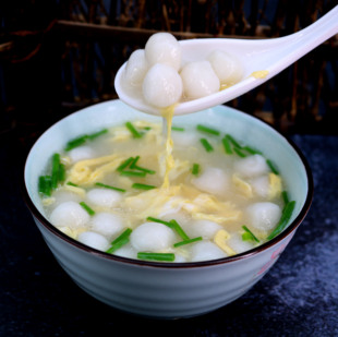 湖南特产大米饺粒小吃粘米耒阳立夏丸子米粉团子早餐现做真空包装