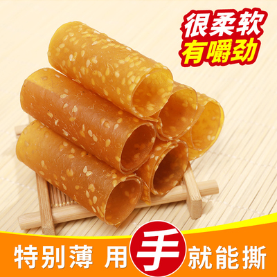 湖南衡阳特产 耒阳刮皮 芝麻红薯片刮片子天然地瓜干零食248g