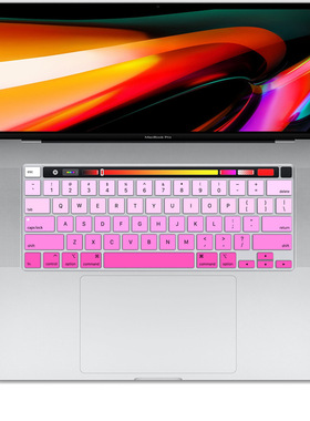 适用苹果2019款MacBook Pro16寸笔记本键盘膜防尘A2141英文套硅胶