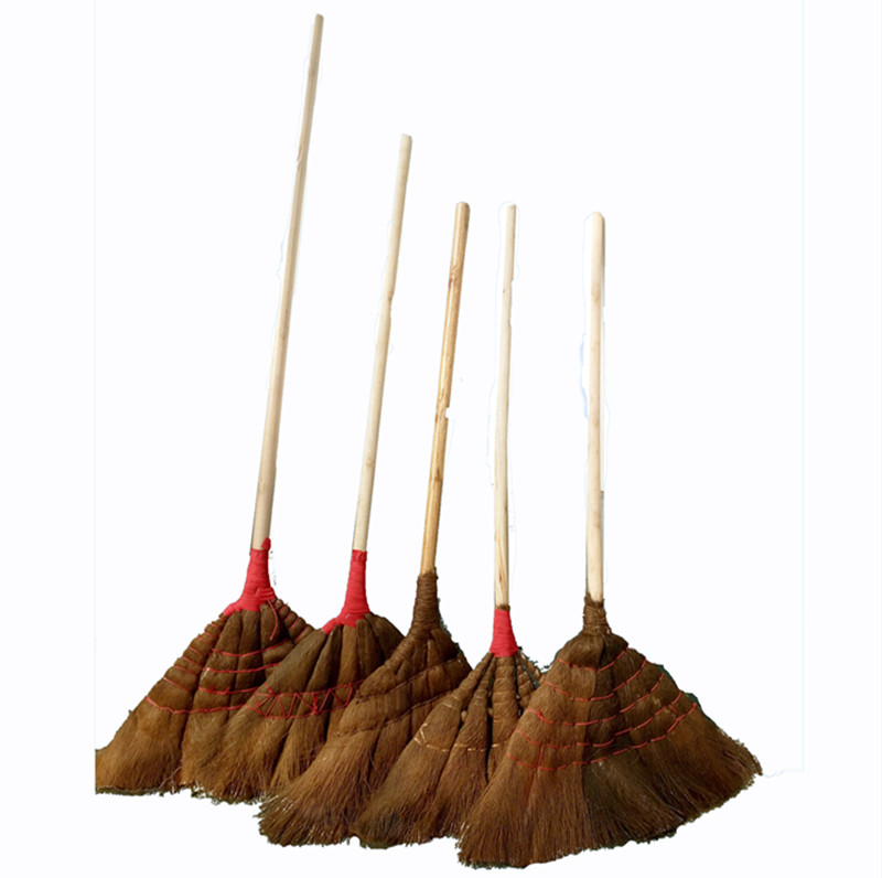 10把包邮开票木柄棕毛纯手工环保