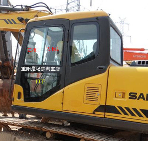 三一sy265/235-8/285/245/305/335/385-8挖掘机玻璃不包邮走物流