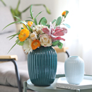 饰摆件 北欧陶瓷花瓶客厅插花简约现代鲜花水养日式 创意餐桌干花装