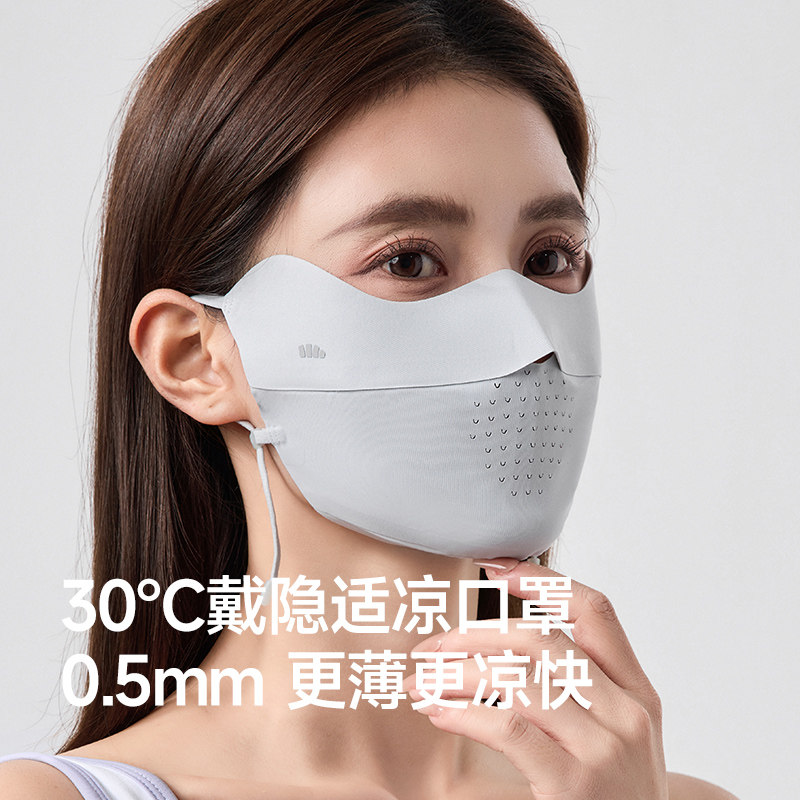 蕉下面膜防晒口罩女防紫外线轻薄图片